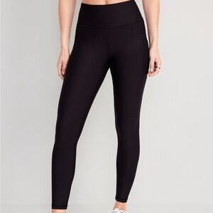 Black High-Waisted Women's Go Dry Workout Leggings